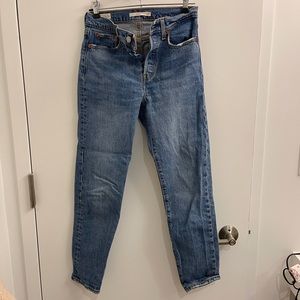 Levi’s Wedgie denim straight leg jeans